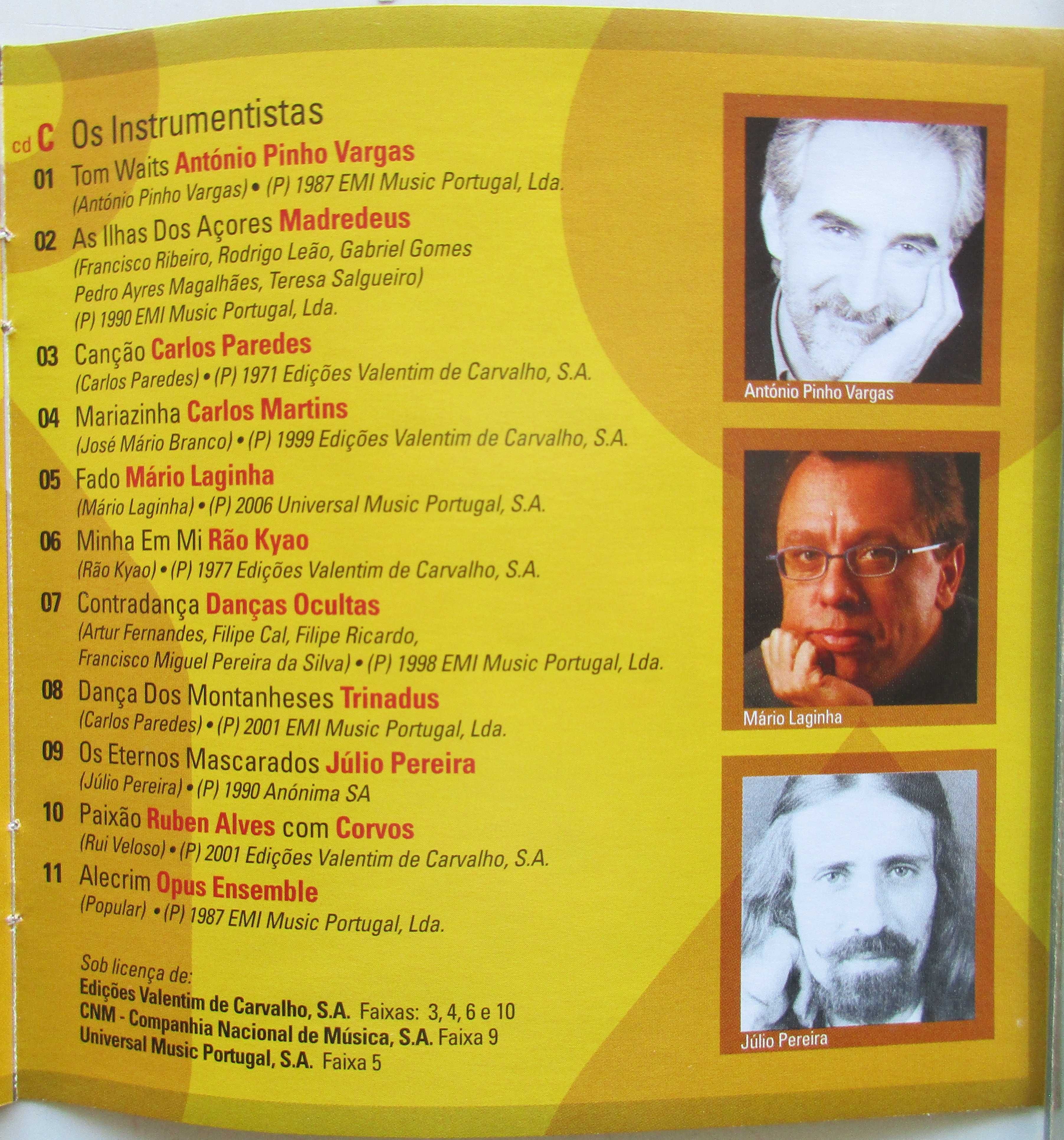 Os Grandes Intérpretes - - - - - [50 Anos de Música Portuguesa] 3 X CD