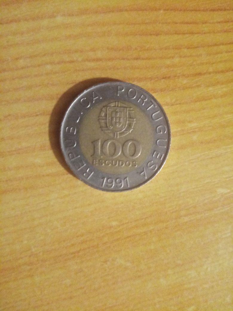 100 escudos de 1991