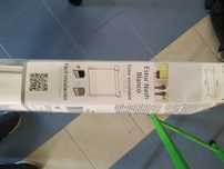 Estore branco novo
