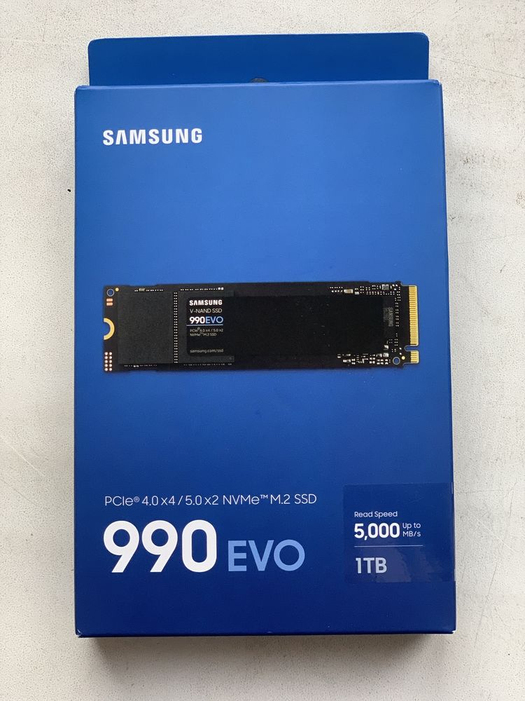 Samsung SSD 990 EVO 1TB (MZ-V9E1T0B/AM)