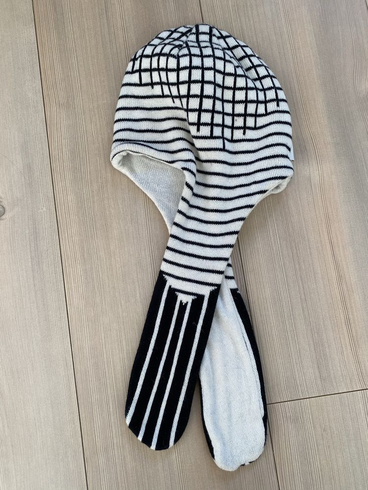 Tinycottons czapka wełniana pilotka uszatka wool 2-5 lat bobo choses
