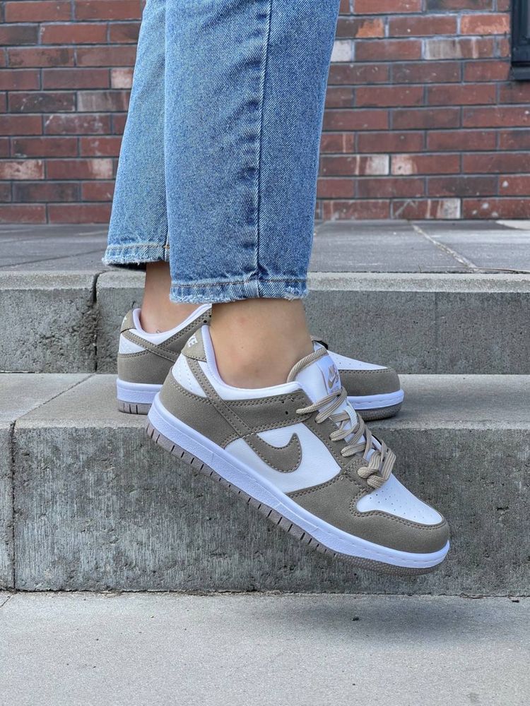 Кросівки Nike SB Dunk Low Beige White 36-40 Без передоплати