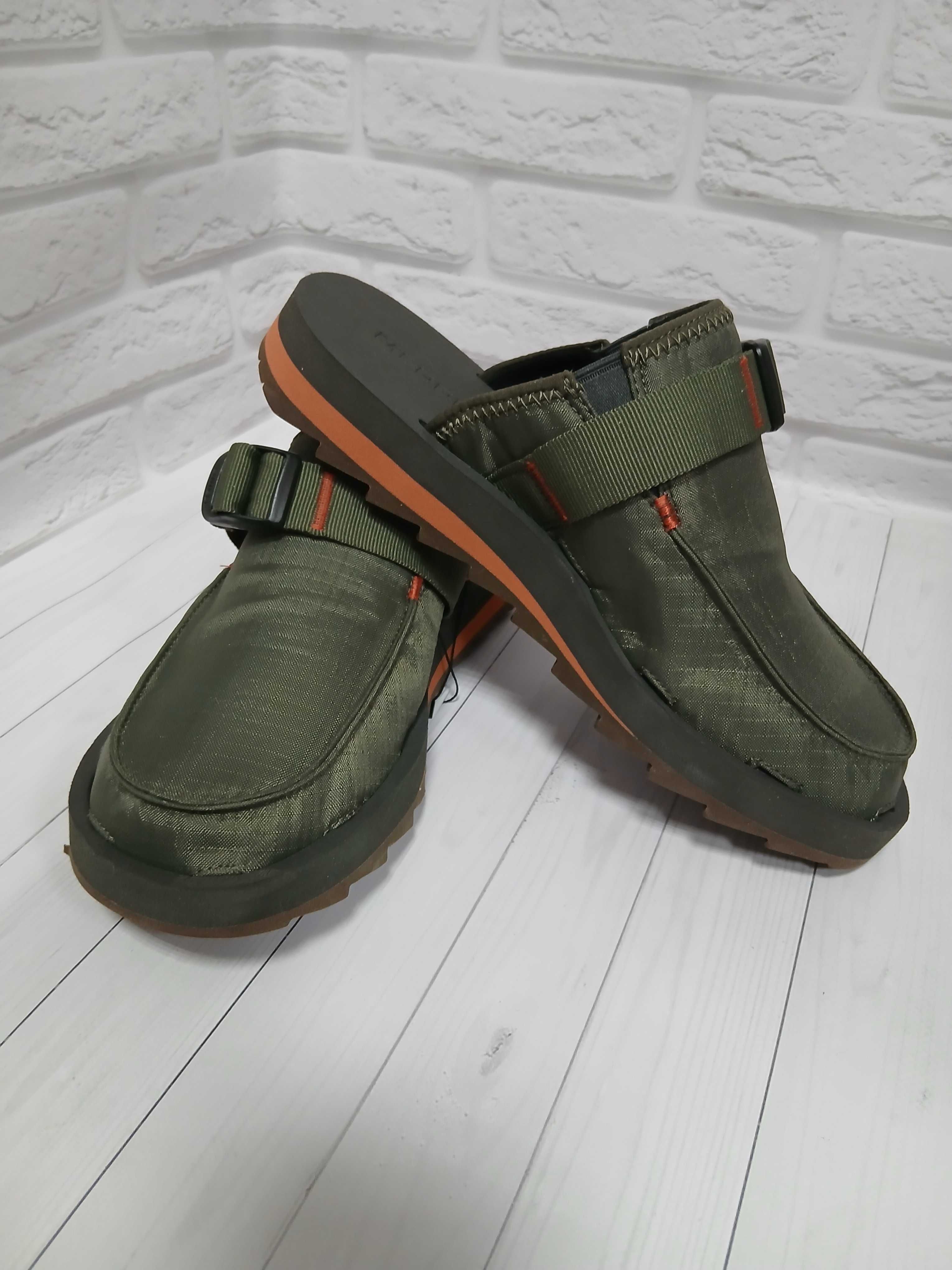 Сабо тапки шльопанці merrell alpine clog olive