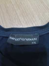 Granatowa koszulka męska Emporio Armani