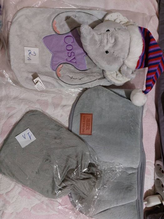 Детская грелка  слоник, термос.