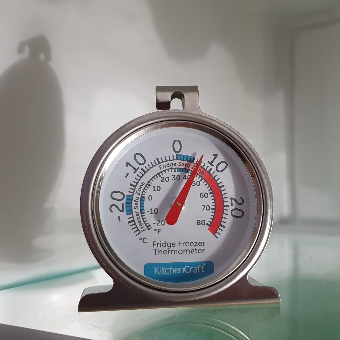 Metalowy termometr (duża ilość) do lodówki KitchenCraft
