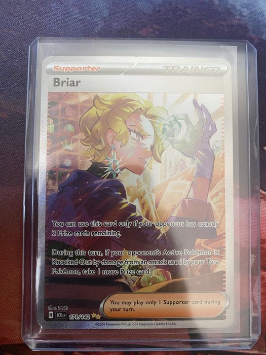 Briar Special Illustration Rare Holo 171/142 Pokemon Stellar Crown