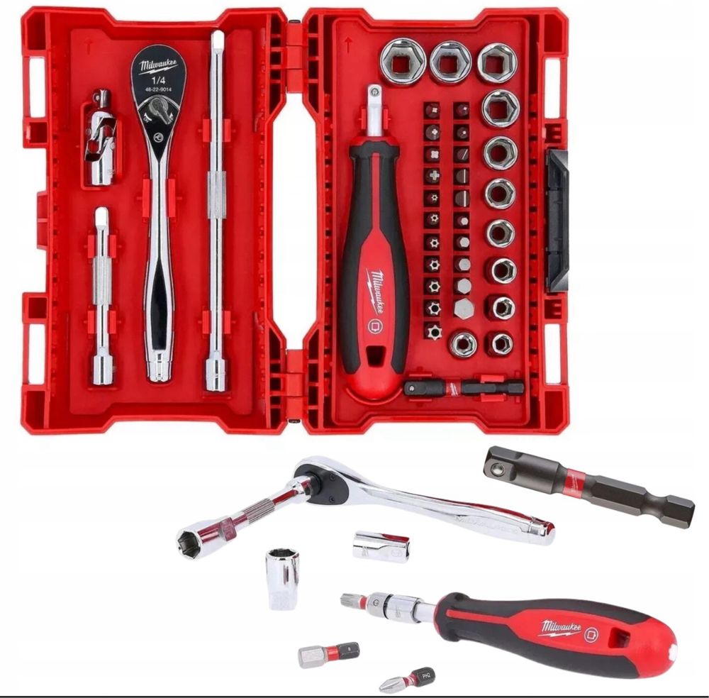 Zestaw kluczy milwaukee 38 szt nowe