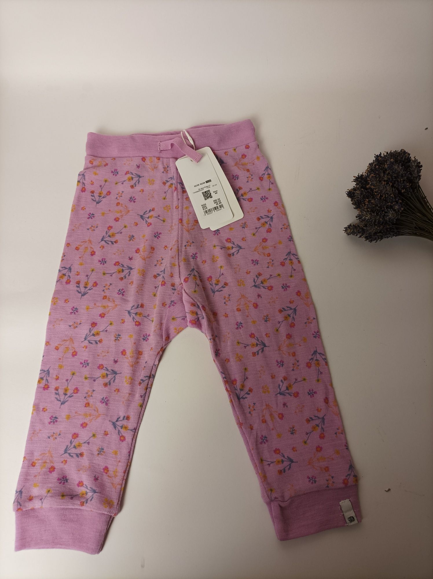 Legginsy merino rozmiar 74/80