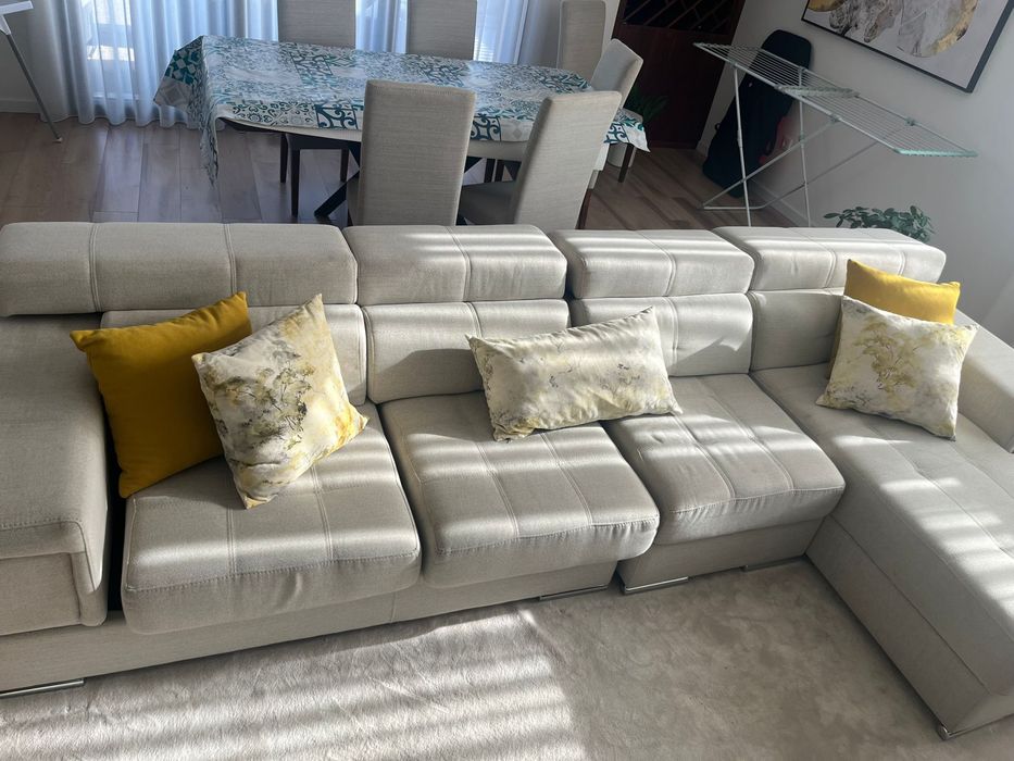 Sala Completa (Mesa, Móvel TV, Cadeiras, Sofá, Bancos, Cadeirão)