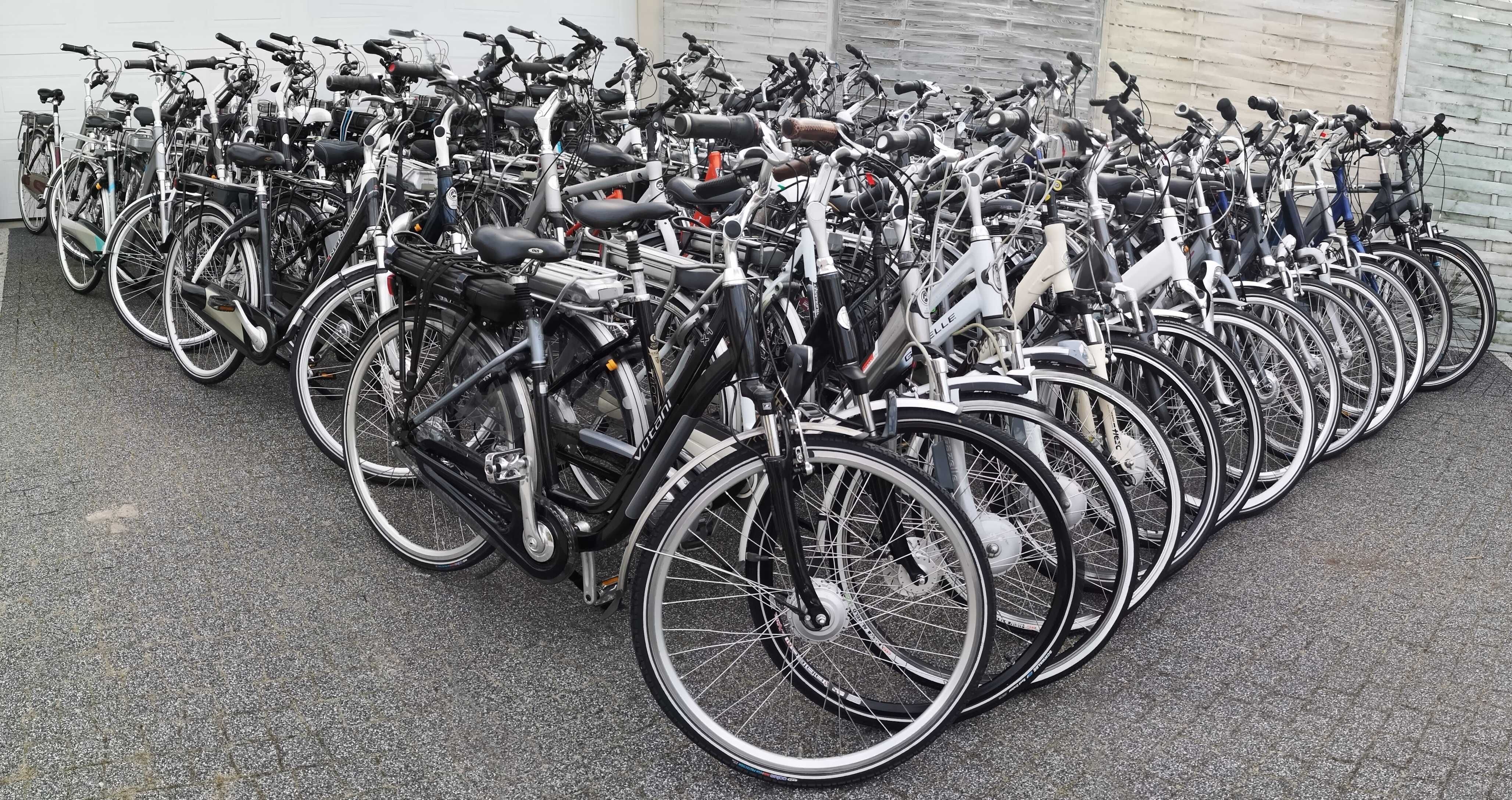 E73 trek bionx elektryczny shimano nexus 7