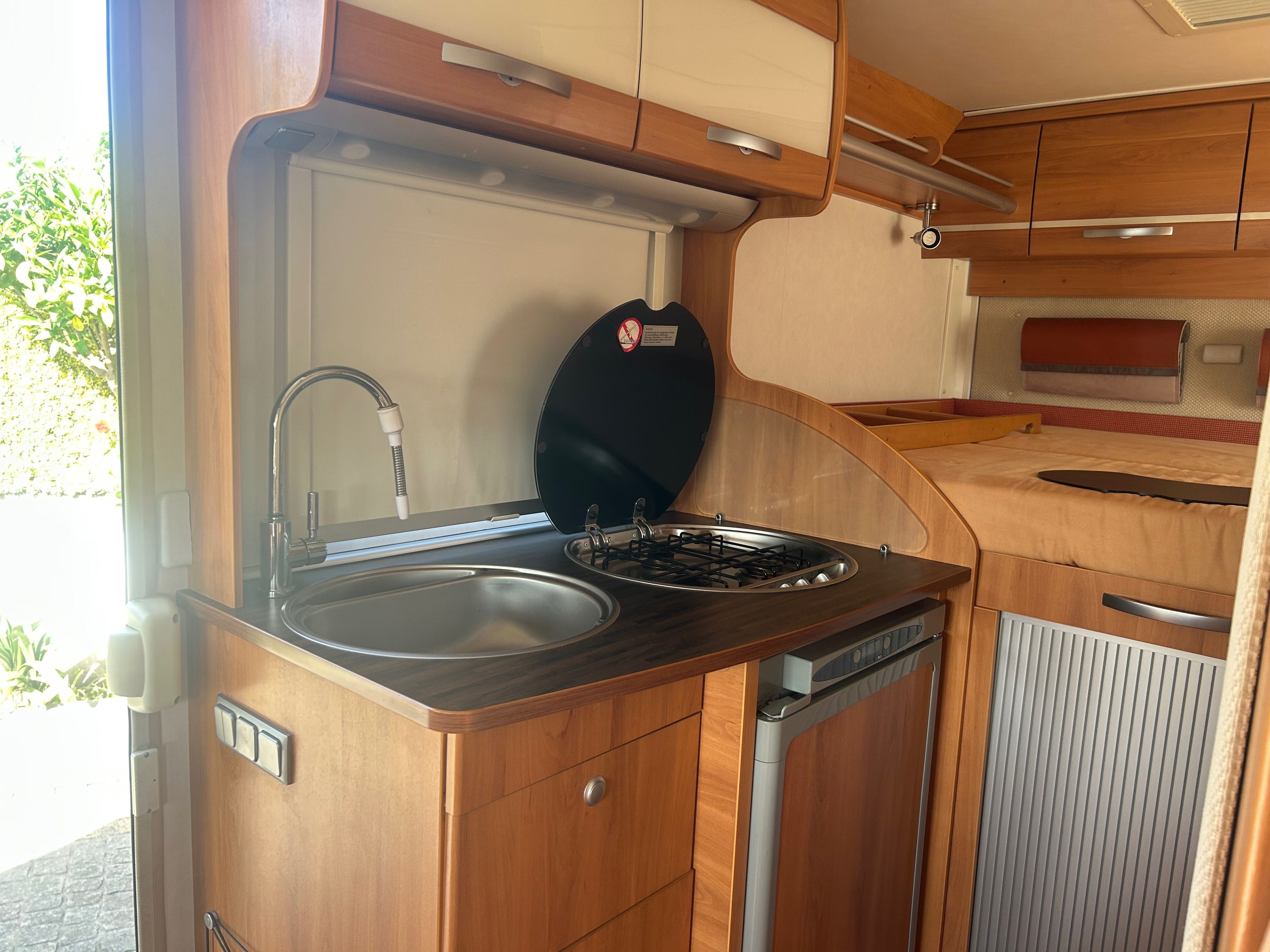 Autocaravana integral hymer