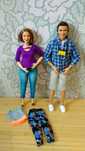 Кукла Барби Barbie винтаж Happy Family Grandma Alan лот