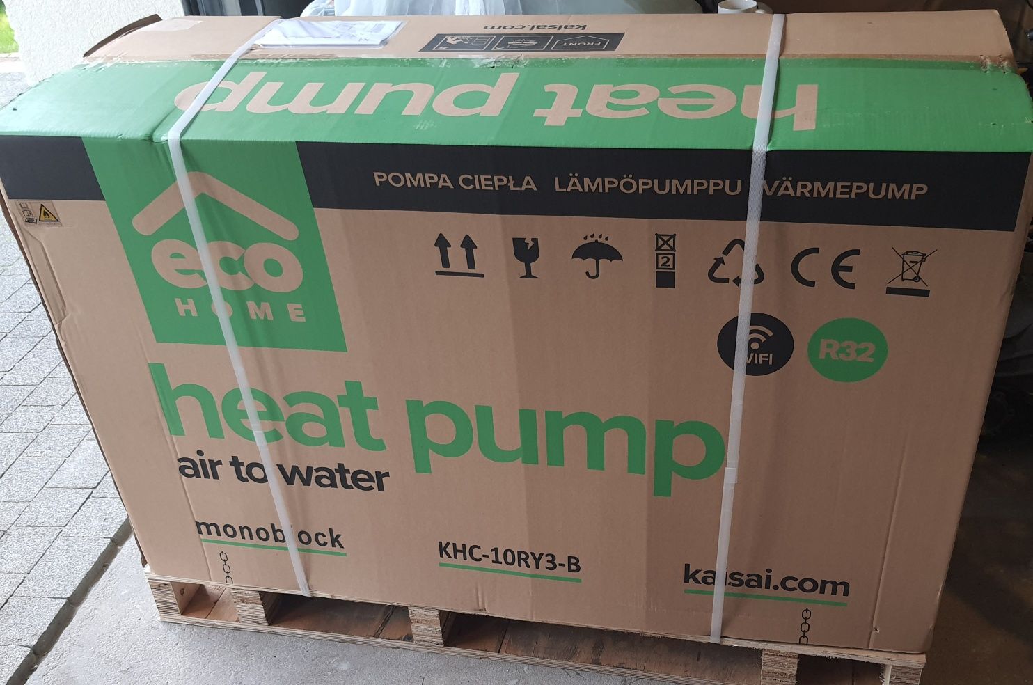 Kaisai 10kW pompa ciepła Monoblok - KHC-10RY3-B