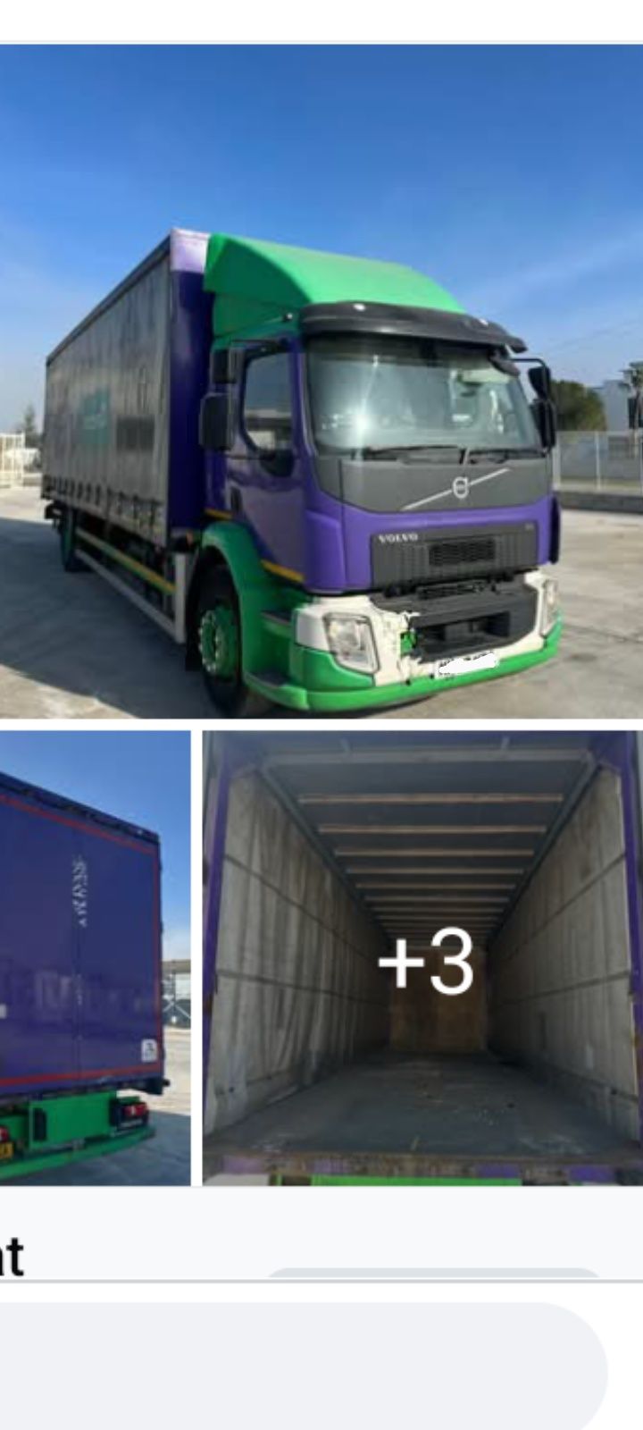 2017 Volvo FL 250 Euro 6 automatyk