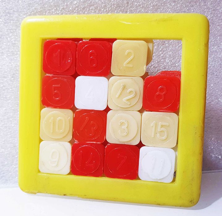 Antigo Puzzle ~ "JOGO de PACIENCIA" ~ Brinquedo Português ~ Anos 60