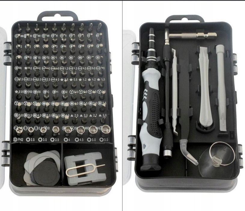 Wkrętaki śrubokręty precyzyjne bity torx 113 elementów