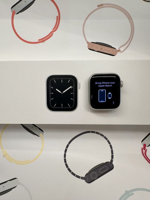 Apple Watch series 5 silver 40mm com carregador original