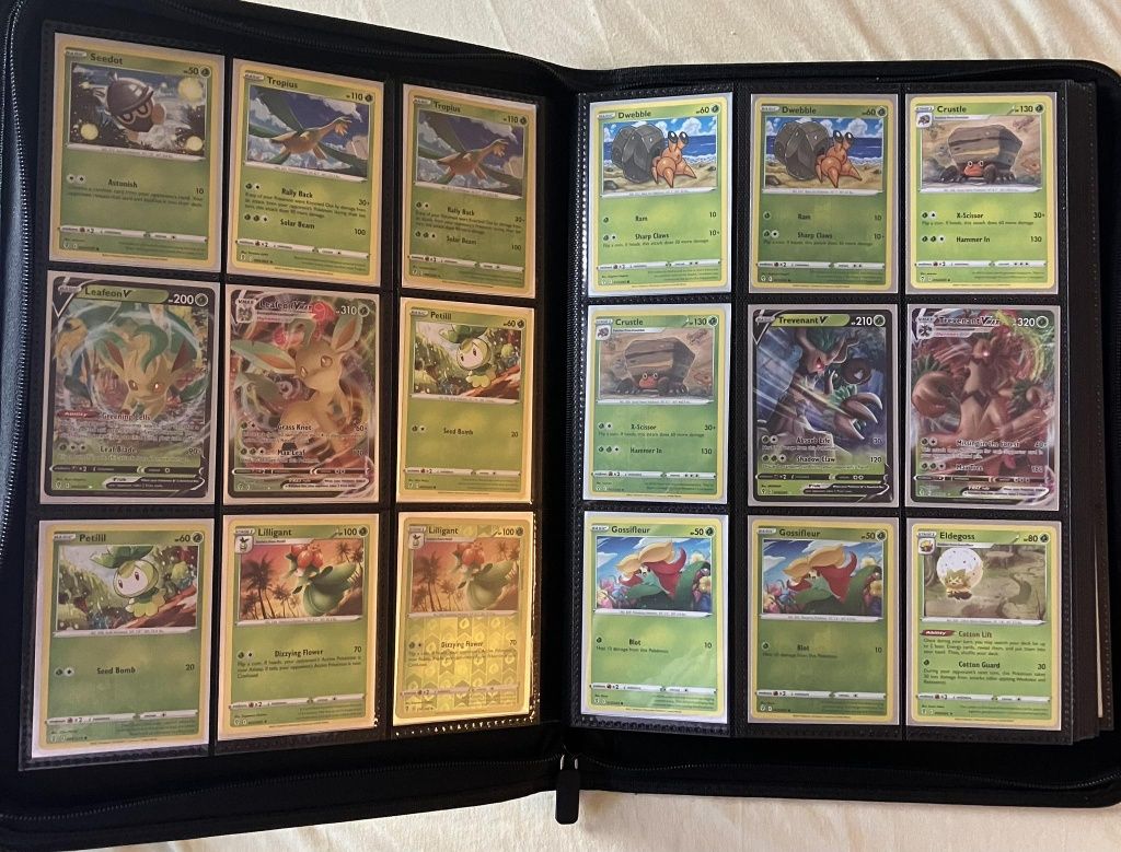 Base Master Set Pokemon Evolving Skies - Ponad 300 kart w albumie!