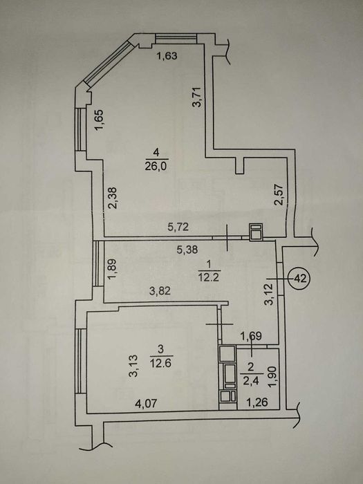 Дворівнева, 3х кімнатна  квартира, ЖК Велесгард