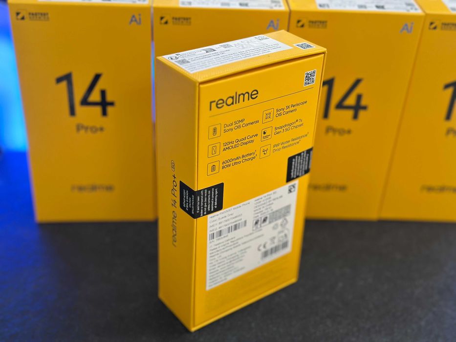 Smartfon REALME 14 Pro+ 5G 12/512GB 6.83" 120Hz Grey  / RATY