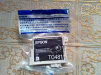 Оригинальный картридж Epson T0481 Black.