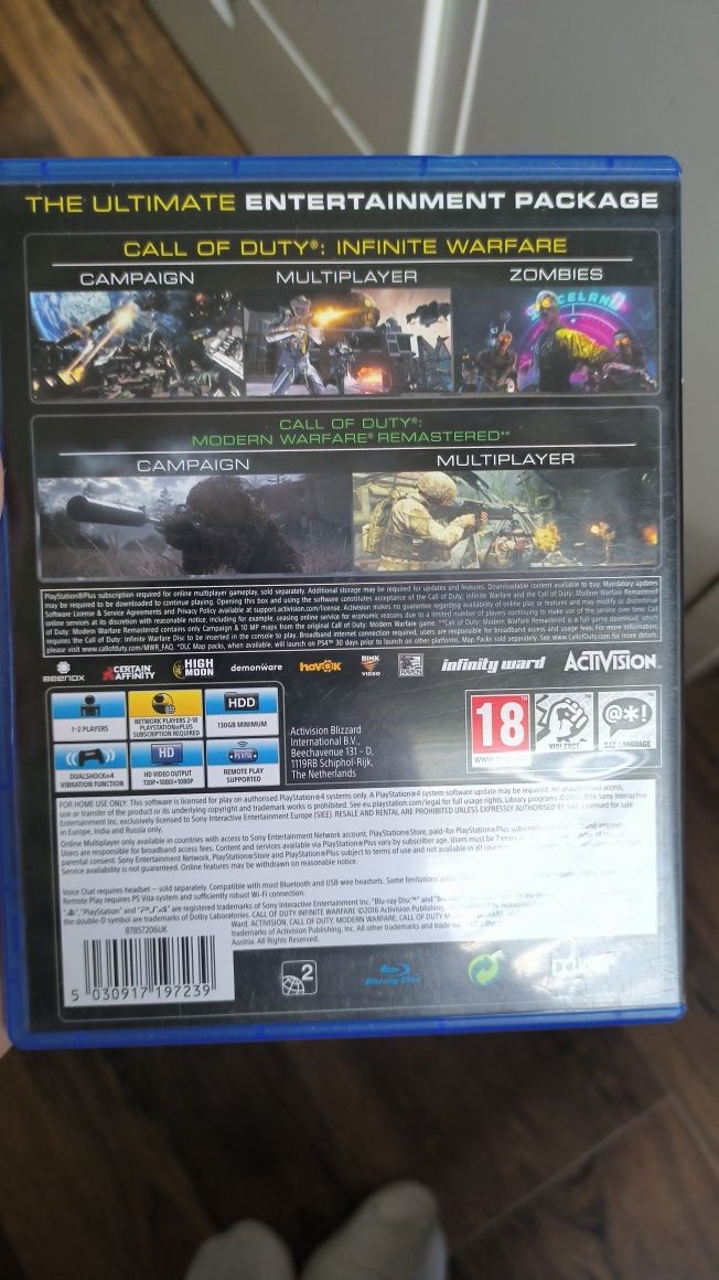 Call of Duty Infinite warfare PS4