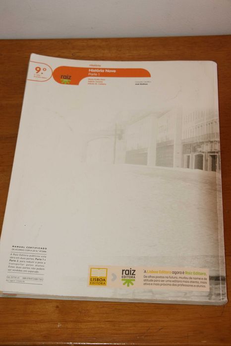 Manuais + Caderno de Atividades "História Nove" 9º ano