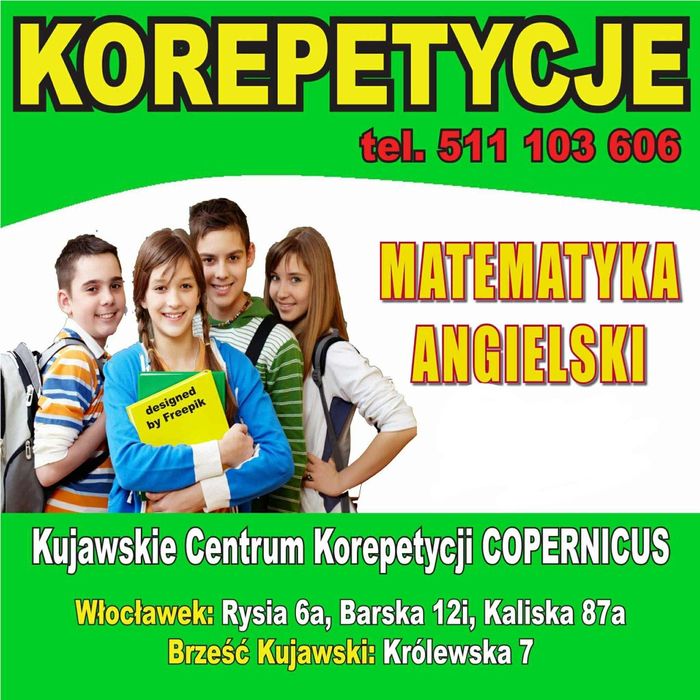 Korepetycje - matematyka, angielski
