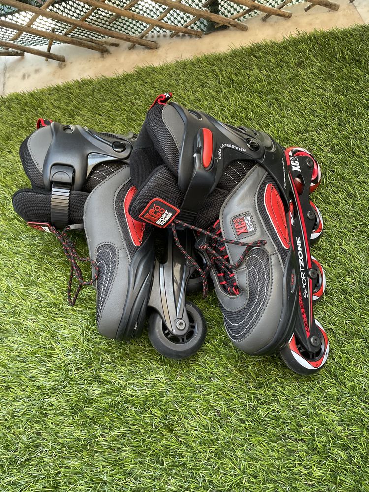 Patins em linha novos