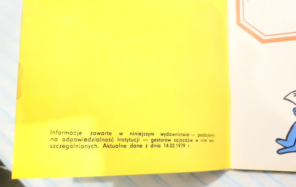 OPOLSKIE ZAJAZDY unikatowa książeczka z 1979 hit lat 70 PRL SPOŁEM