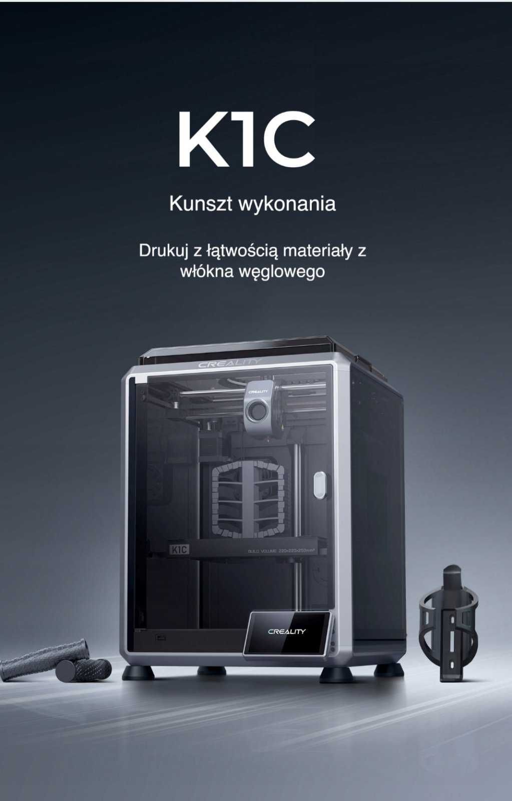 3D-принтер Creality K1C/новинка 2024р./В НАЯВНОСТІ/камера/швидкий друк