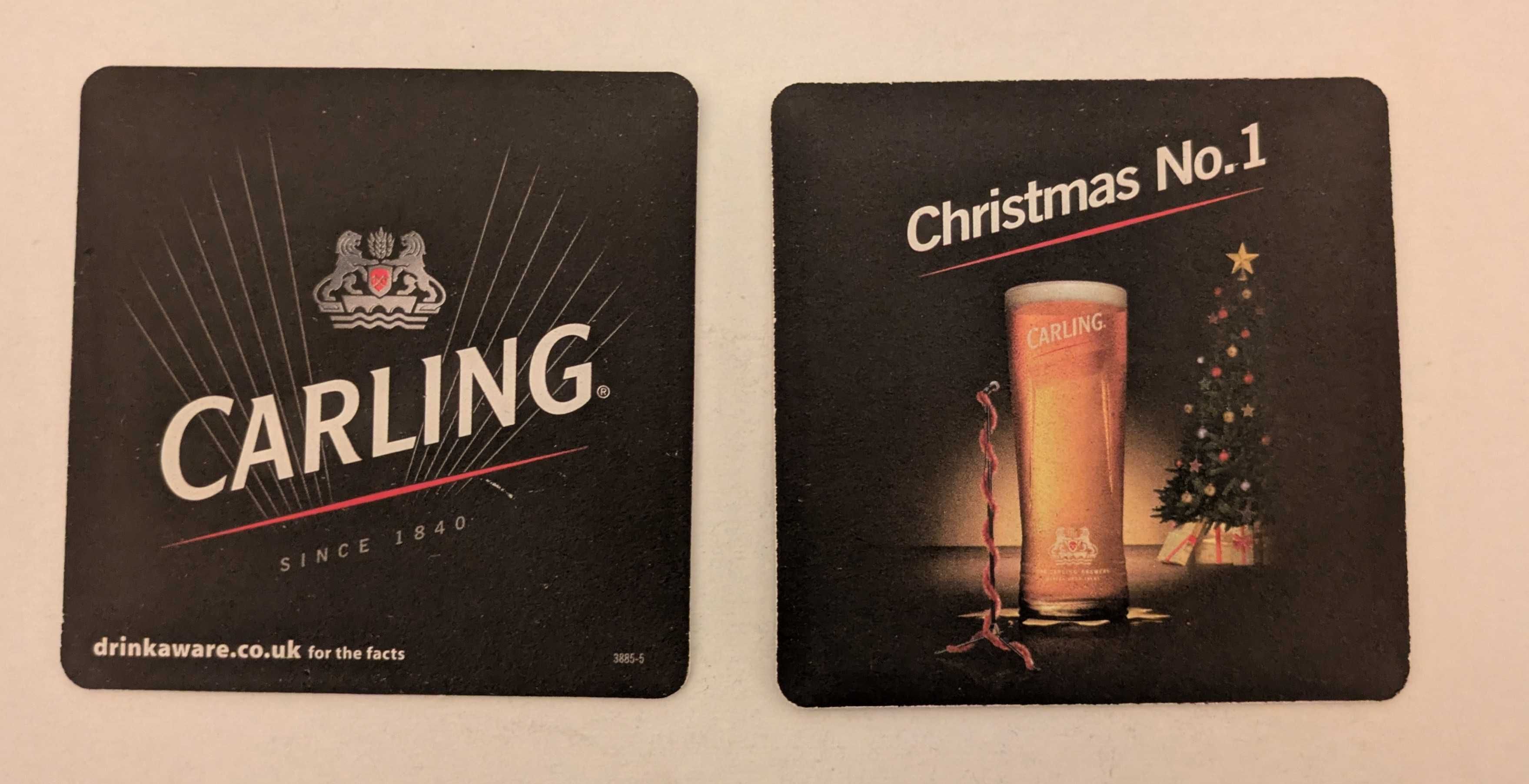 Base para copos - Carling No. 1