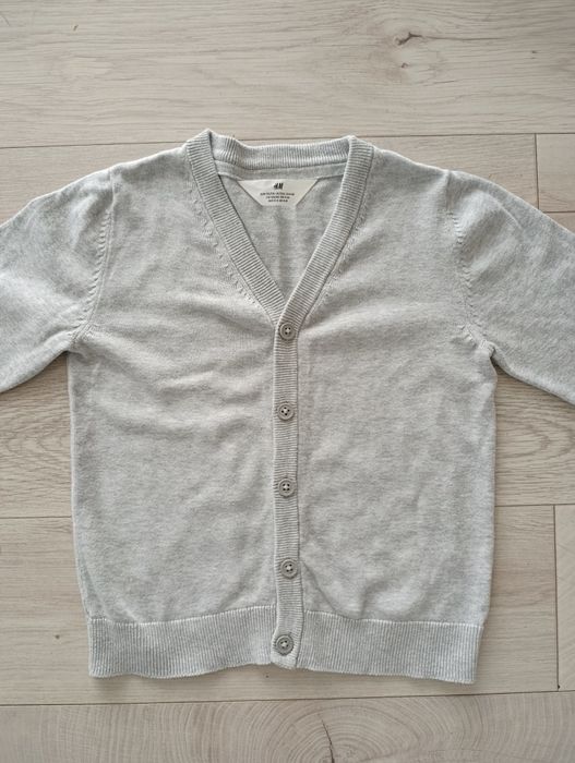 Sweterek h&m chłopięcy 110/116