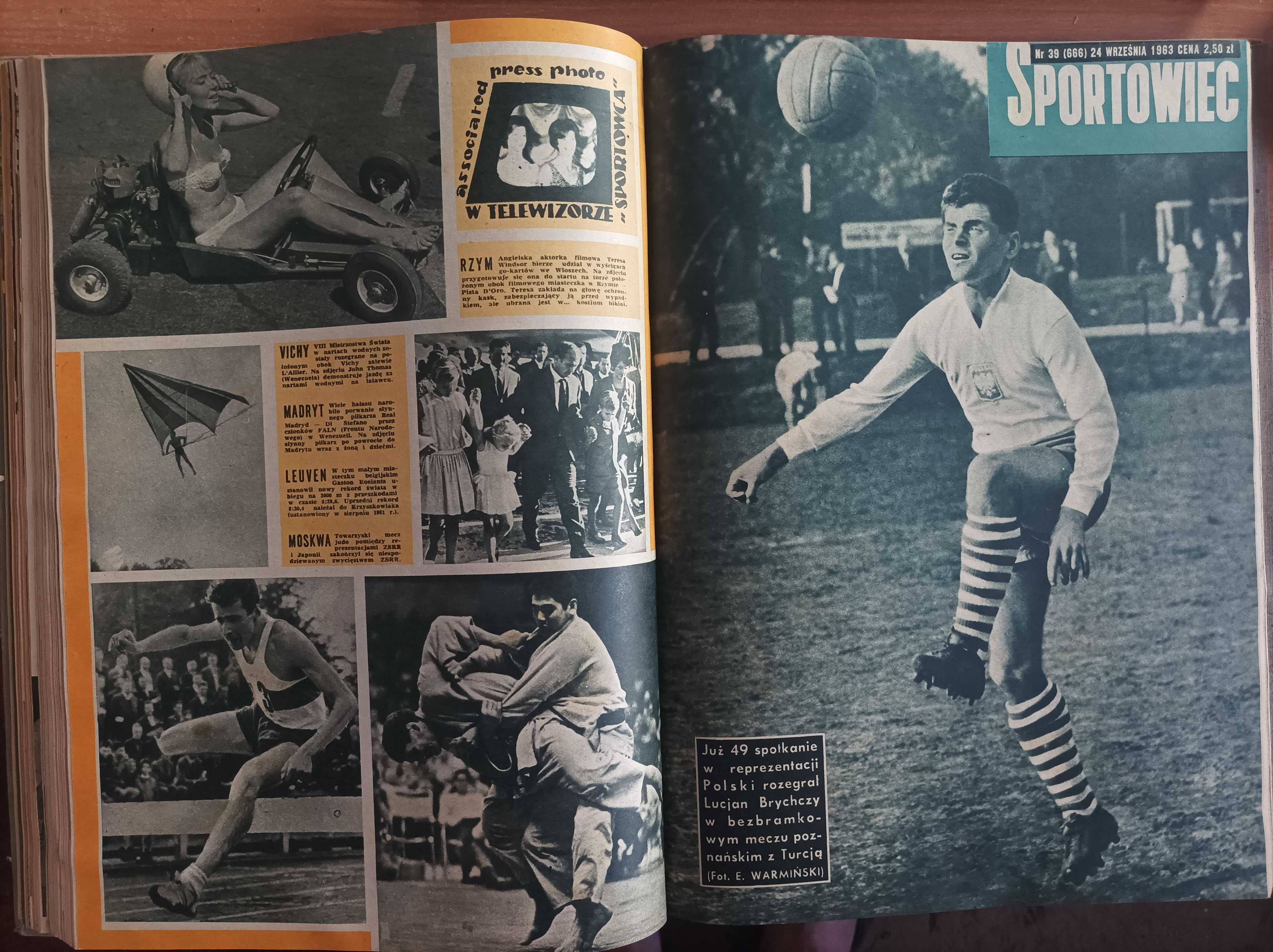 Tygodnik "Sportowiec" - rocznik 1963