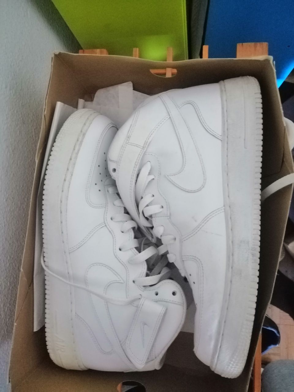 Ténis Nike air force Bota usados mas em bom estado