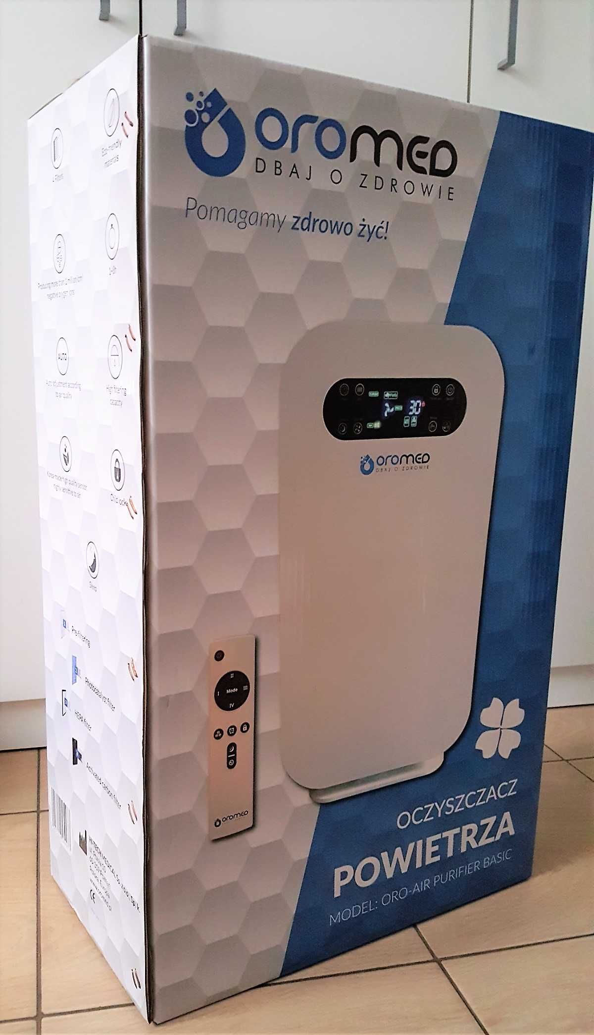 Oczyszczacz powietrza Oro Med Oro-Air Purifier Basic, Jonizator, HEPA