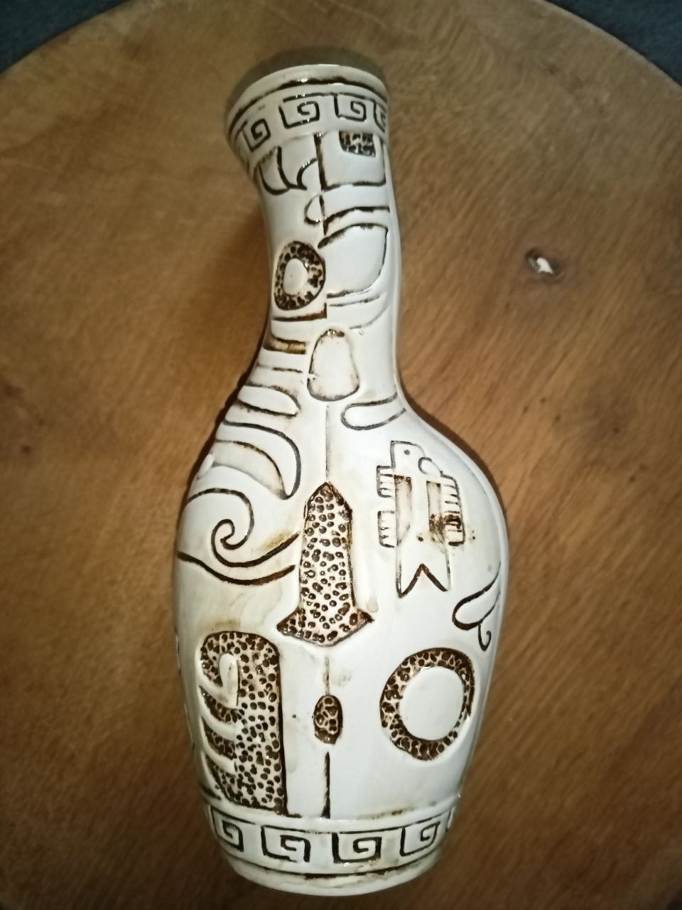 Wazon w stylu etno ceramiczny