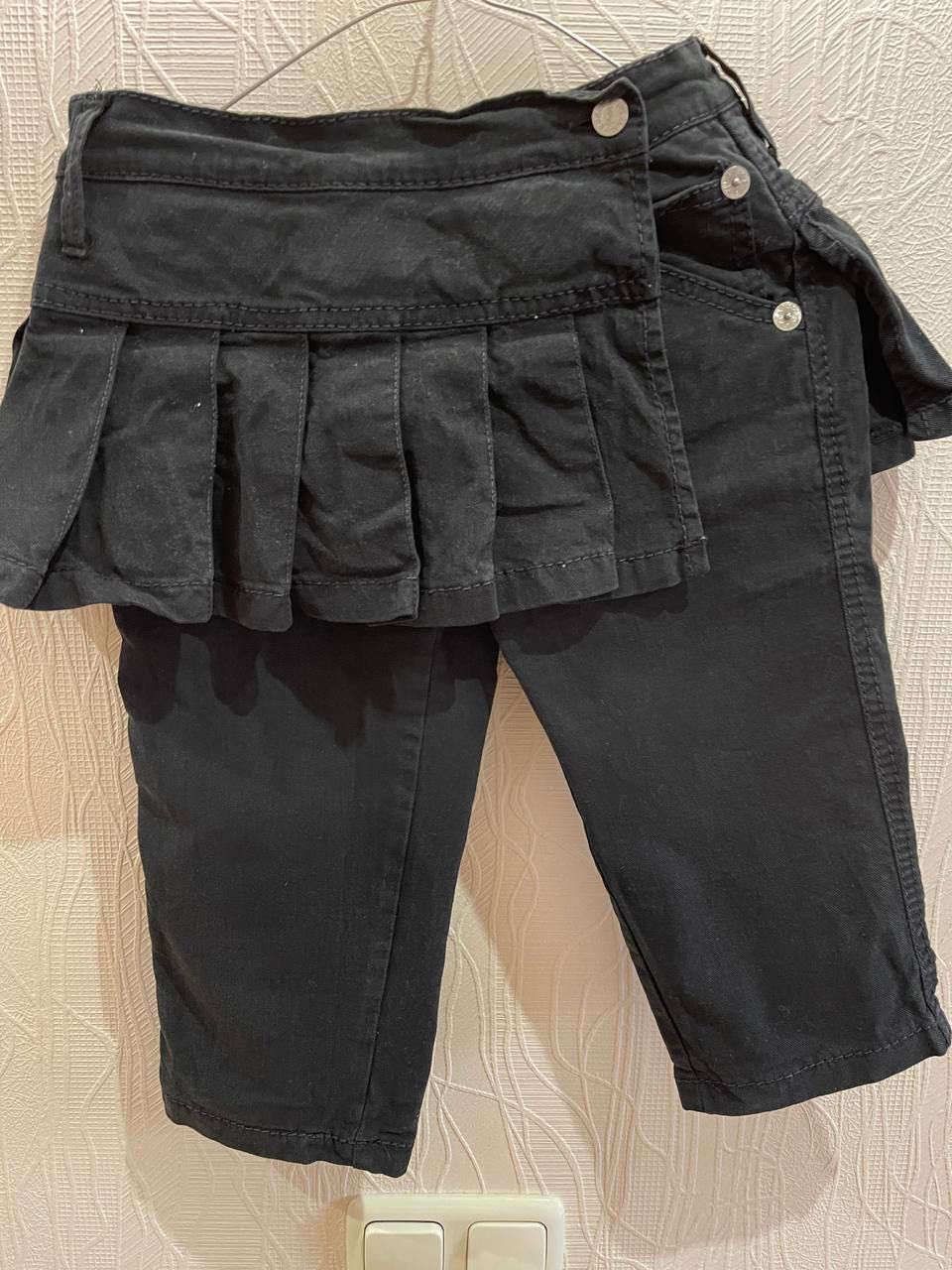 Бріджи спідниця джинс(бриджи,юбка)  р38 Angelo Maran Італія оригінал