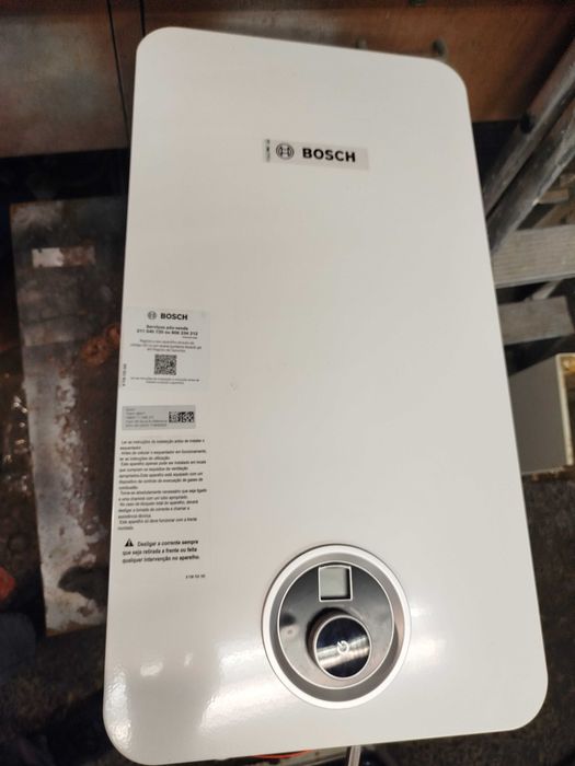 esquentador novo com montagem bosch ventilado