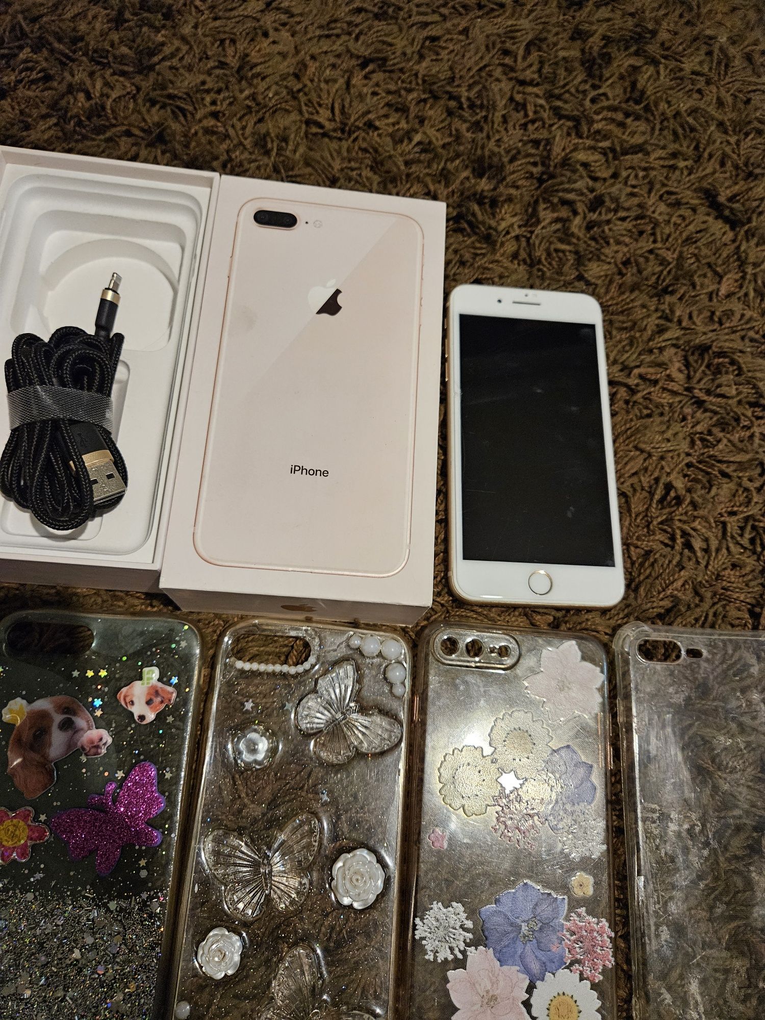 iPhone 8 plus różowy