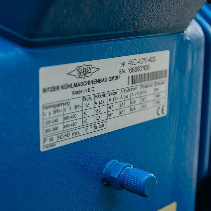Zestaw sprężarkowy BITZER 3x sprężarka 4EC-4.2Y-40S