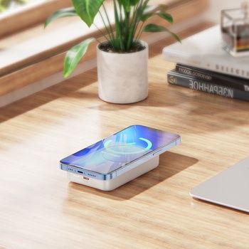 Borofone Power Bank 10000mAh BJ25 Typ C - PD 20W z ład. indukcyjnym