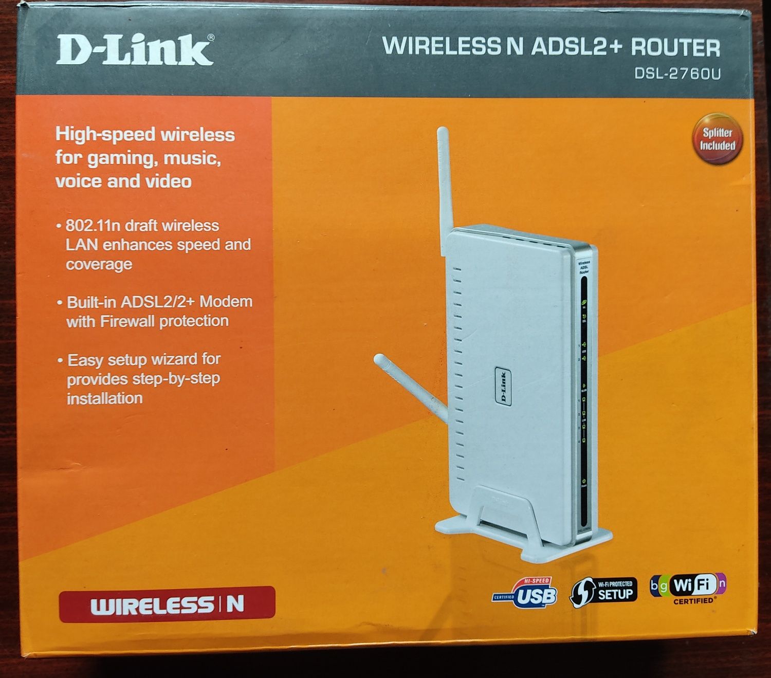Роутер D-Link DSL 2760U