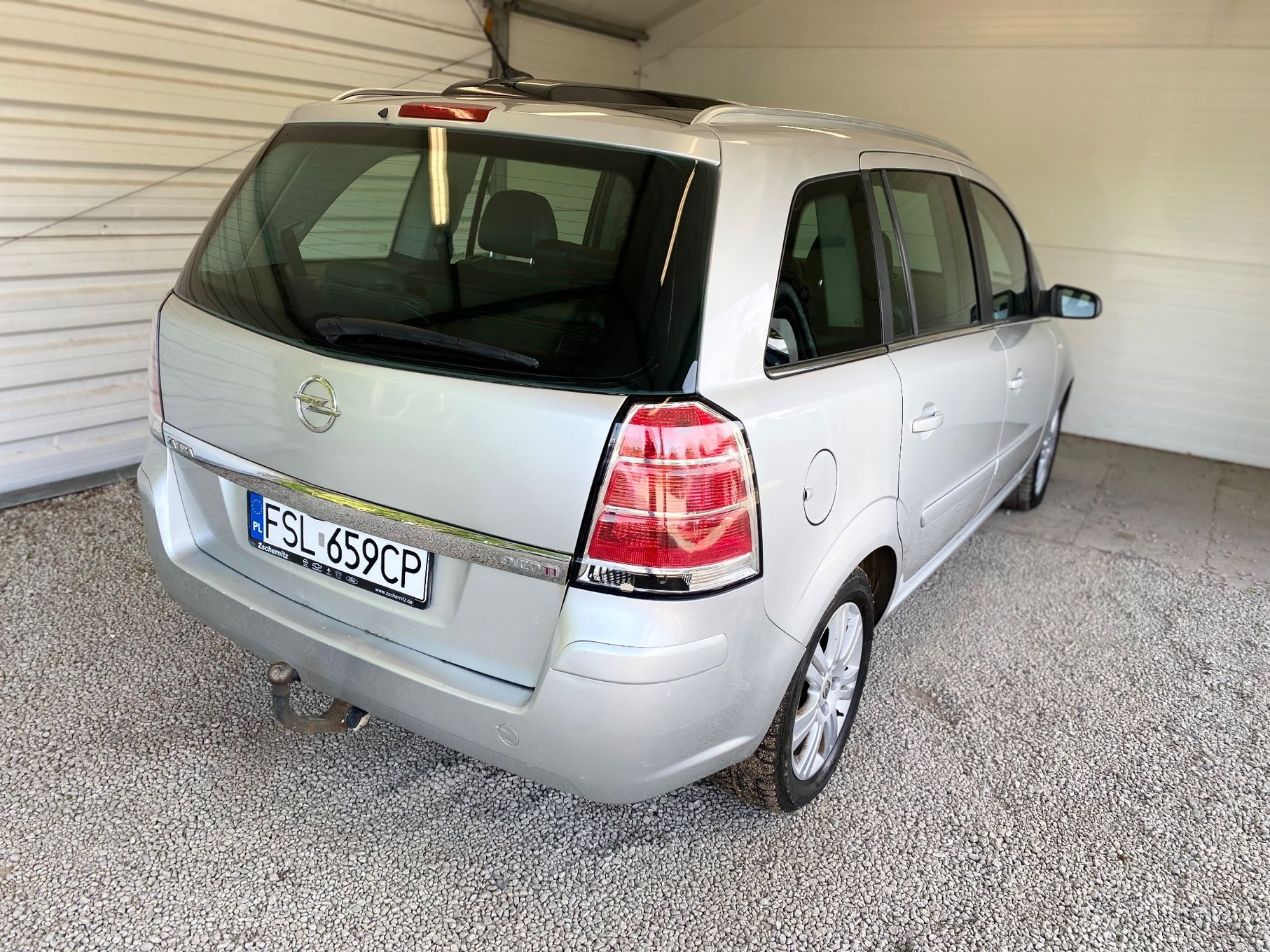 Opel Zafira Panoramadach _ 1.9CDTi _ 7 Osobowa _ ZOBACZ _ Diesel _ HAK _ Ostrowek1