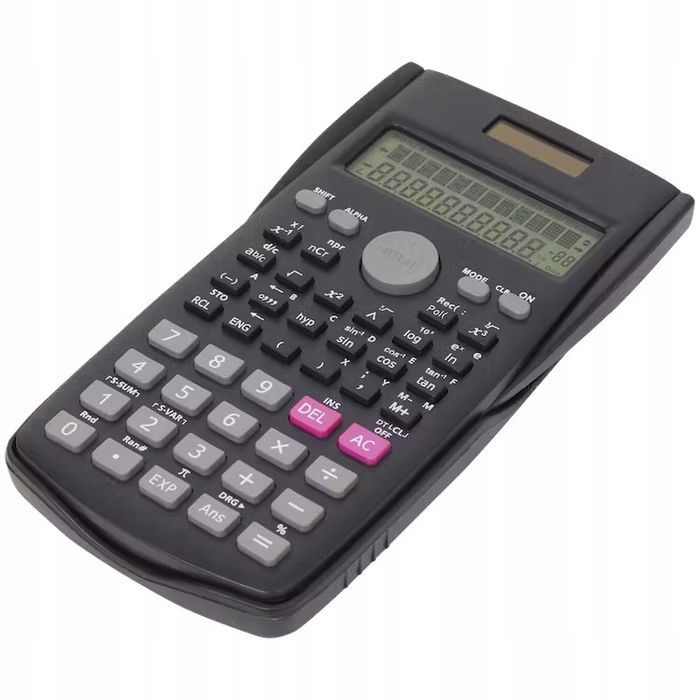 Kalkulator naukowy inżynieryjny dwuliniowy szkolny