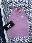 Koszulka na ramiączka adidas sportowa różowa