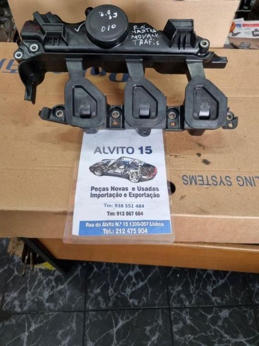 coletor de admissão Renault Trafic, Opel Vivaro, Renault Molvano