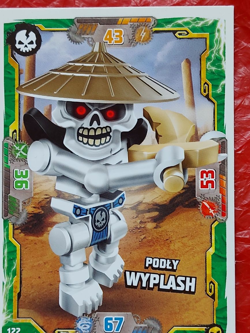 Karta lego dziecięca Ninjago Podły Wyplsh 2021rok