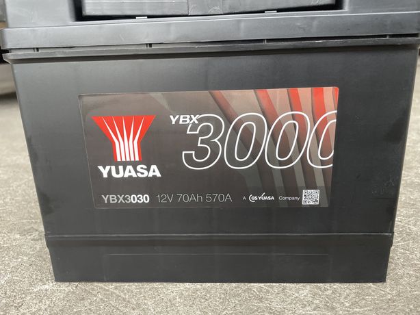 Akumulator Yuasa YBX3030 12V 70Ah 570A P+